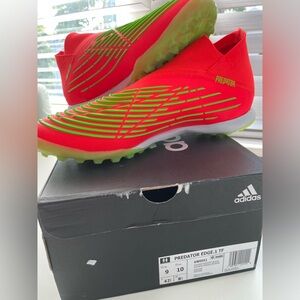 Rare soccer shoes. PREDATOR EDGE.1 TF. Size US men 9.
